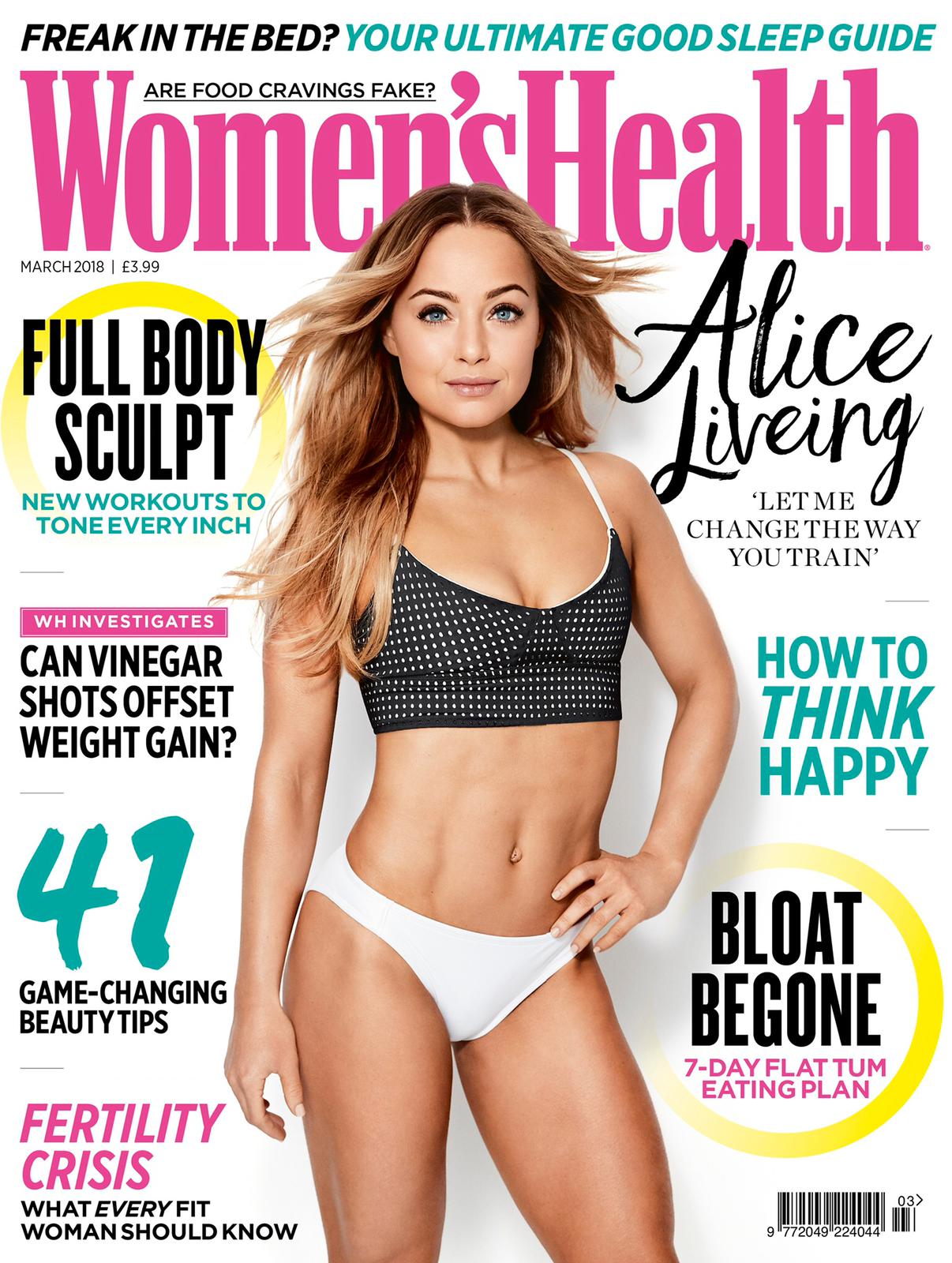Women's Health Alice Living Cover