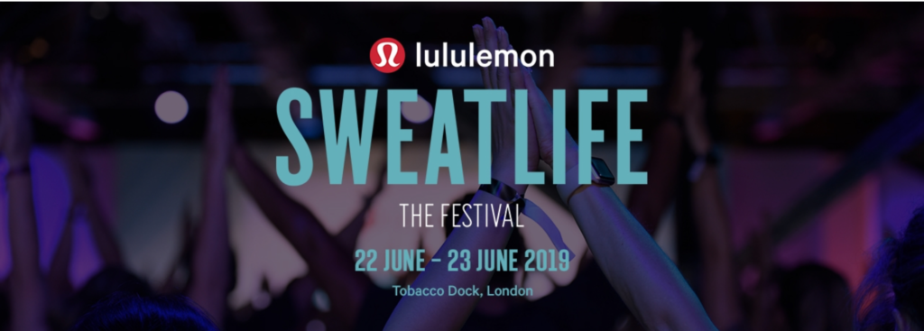 Lululemon Sweatlife 2019 Tickets